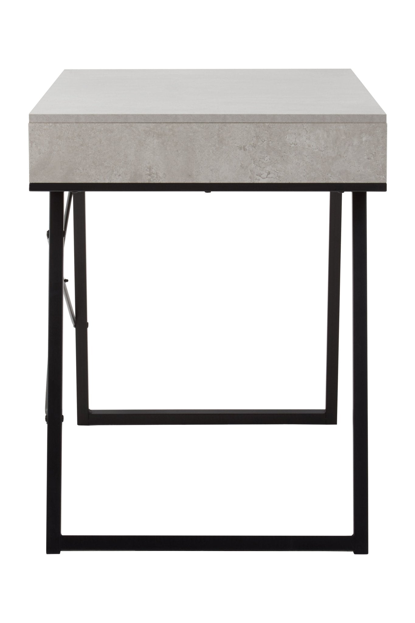 Birgitta Concrete Veneer Desk - Skandi London