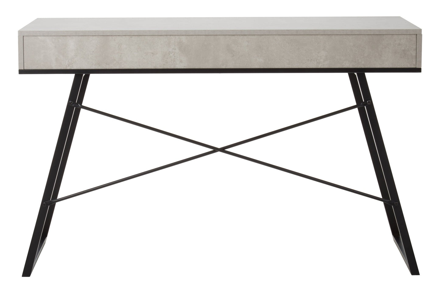 Birgitta Concrete Veneer Desk - Skandi London