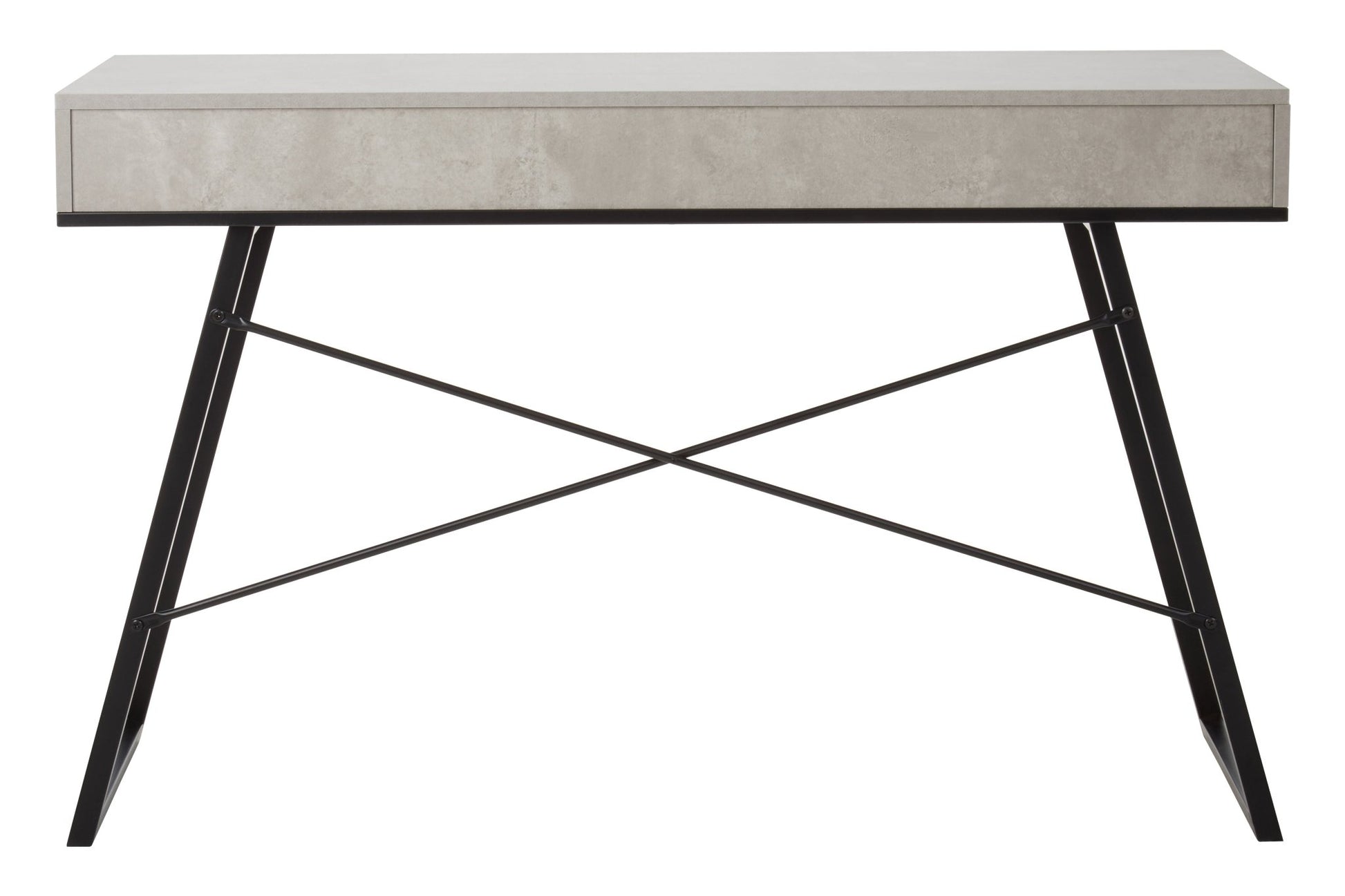 Birgitta Concrete Veneer Desk - Skandi London
