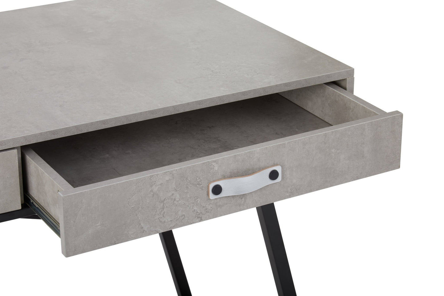Birgitta Concrete Veneer Desk - Skandi London