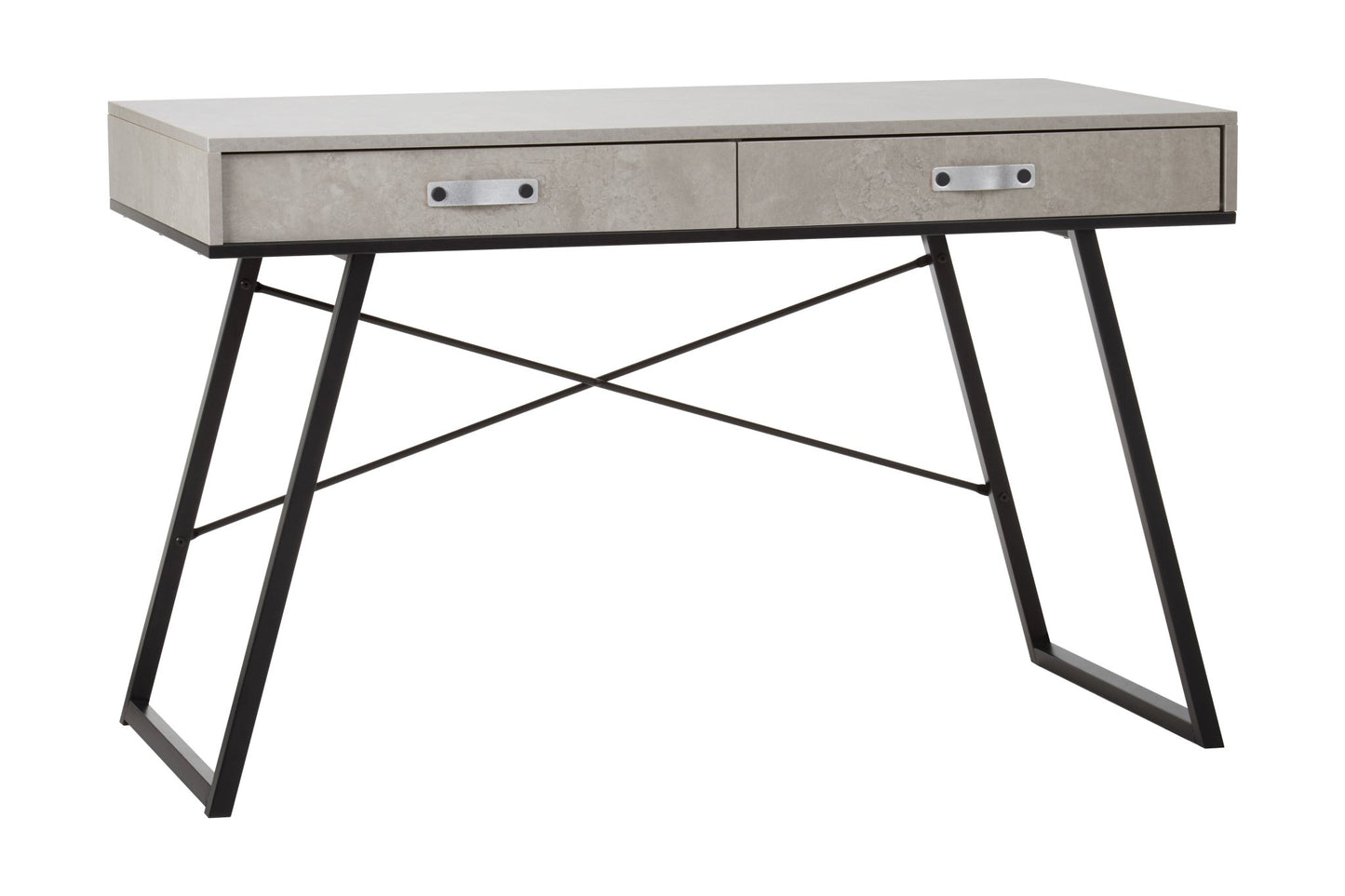 Birgitta Concrete Veneer Desk - Skandi London