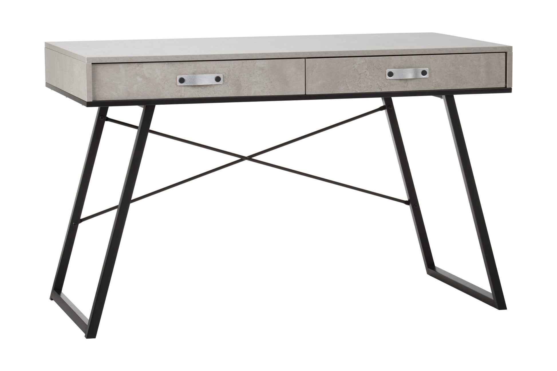Birgitta Concrete Veneer Desk - Skandi London