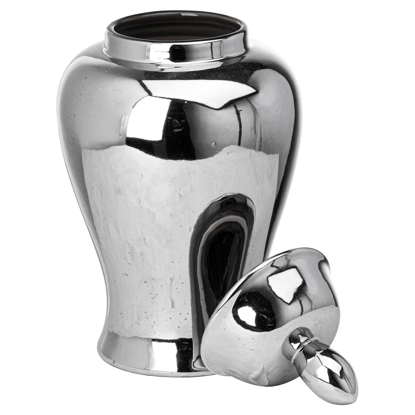 Skandi London Chrome Large Ginger Jar - Skandi London