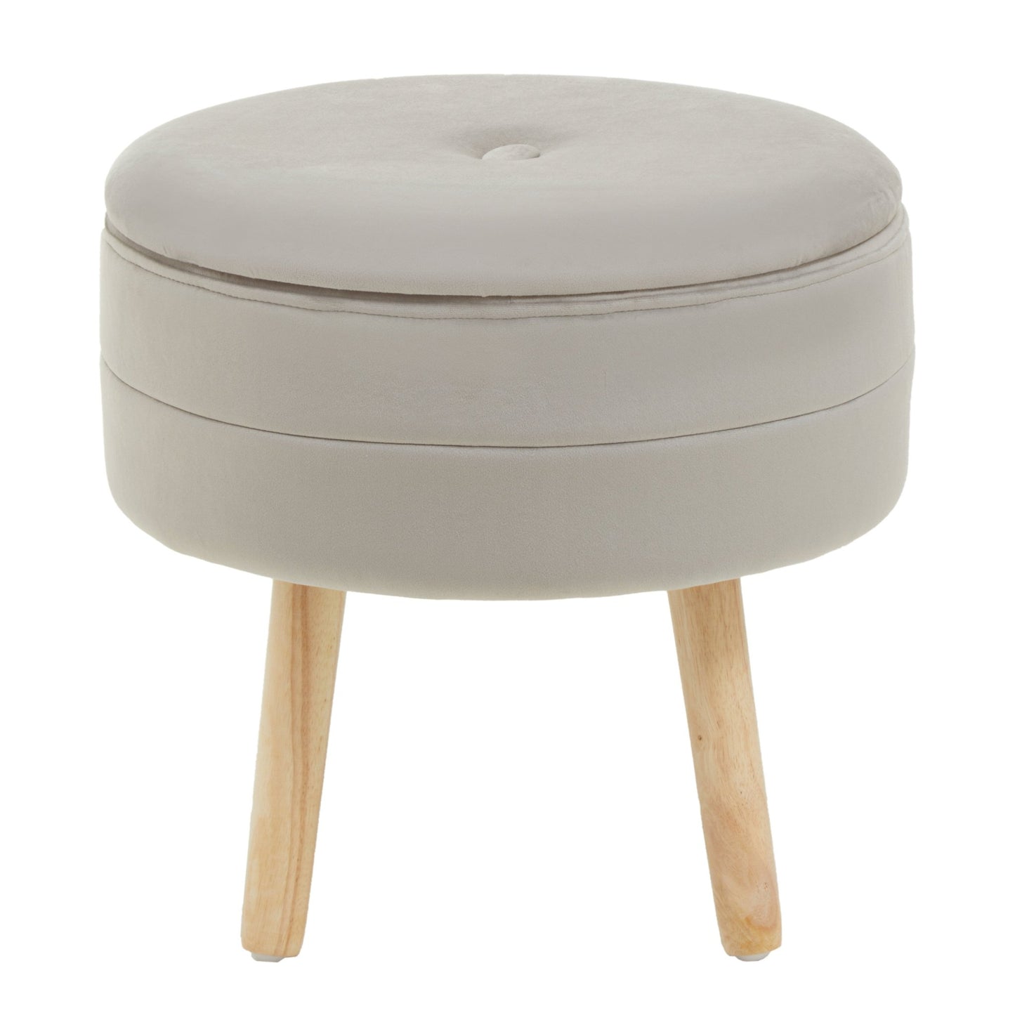 Gunhilda Mink Velvet Stool - Skandi London