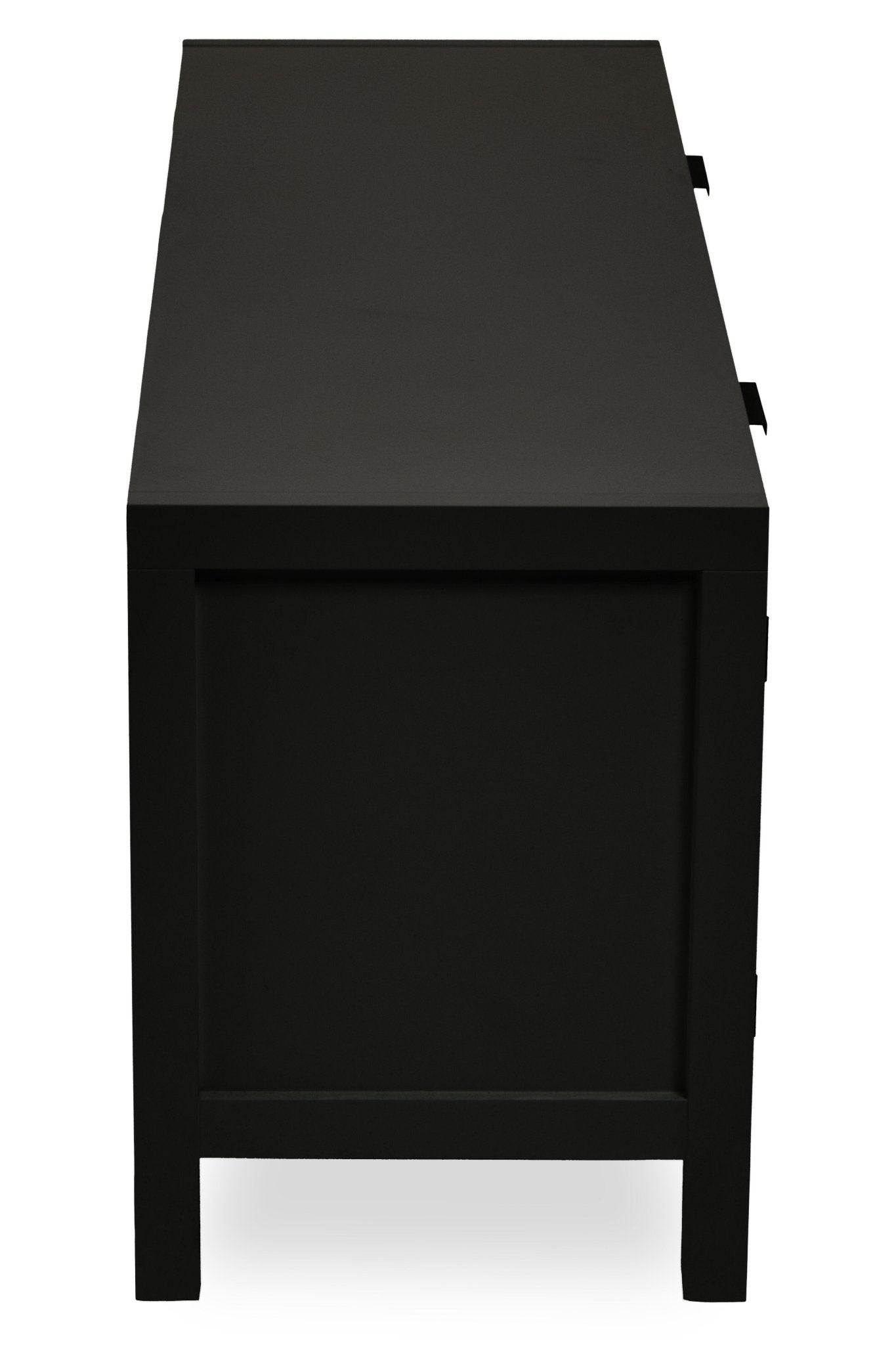 Olaf Black Wood Media Unit - Skandi London