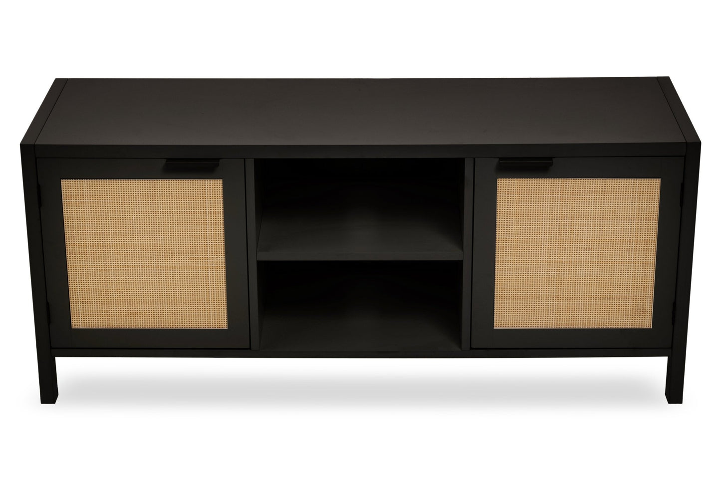 Olaf Black Wood Media Unit - Skandi London