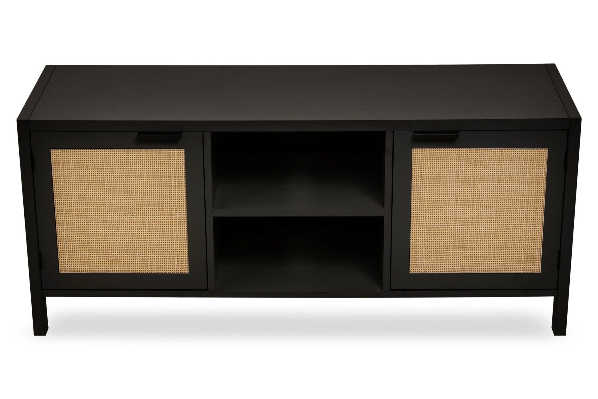Olaf Black Wood Media Unit - Skandi London