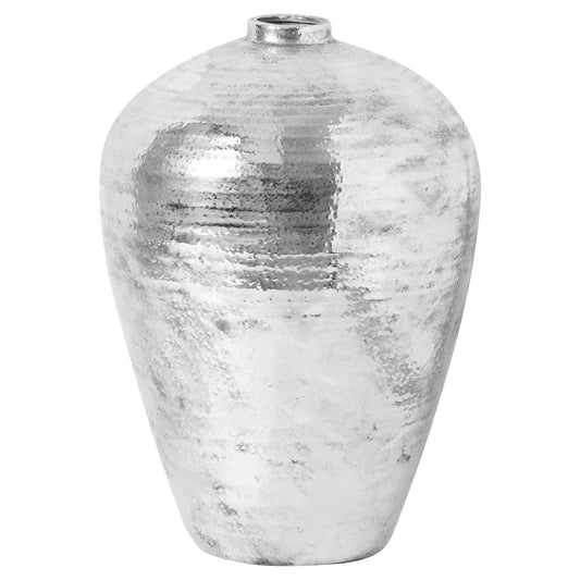 Skandi London Large Hammered Silver Astral Vase - Skandi London