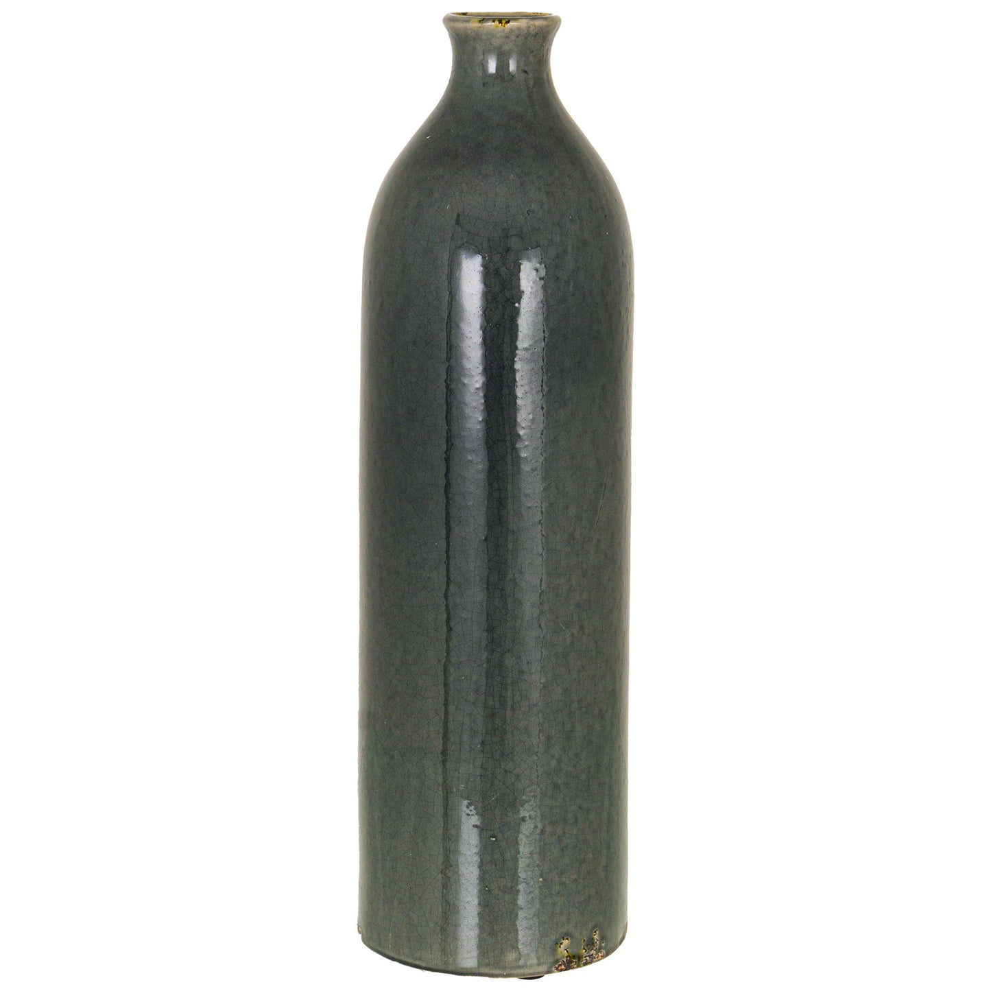 Kajaani Grey Glazed Gisela Vase - Skandi London