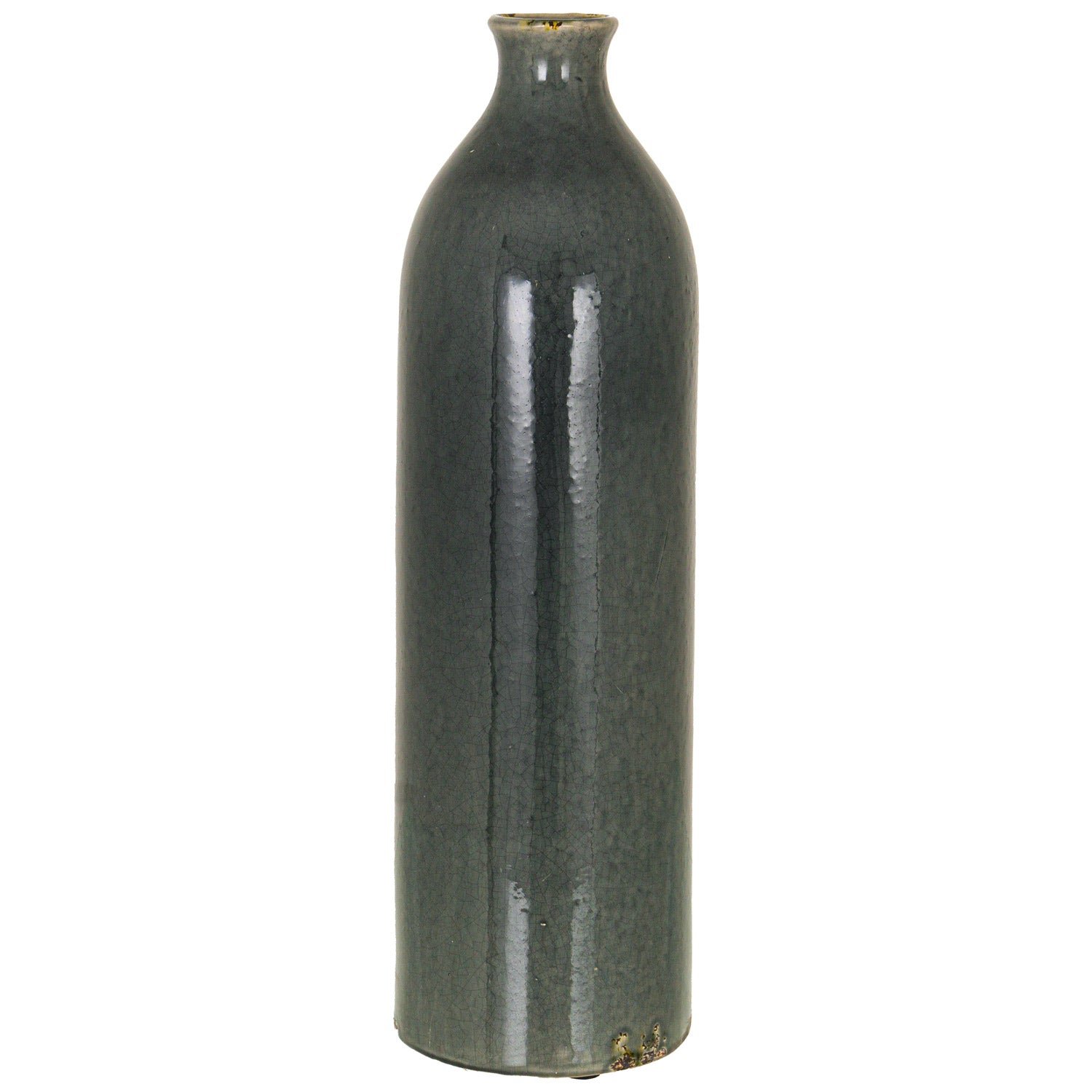 Kajaani Grey Glazed Gisela Vase - Skandi London