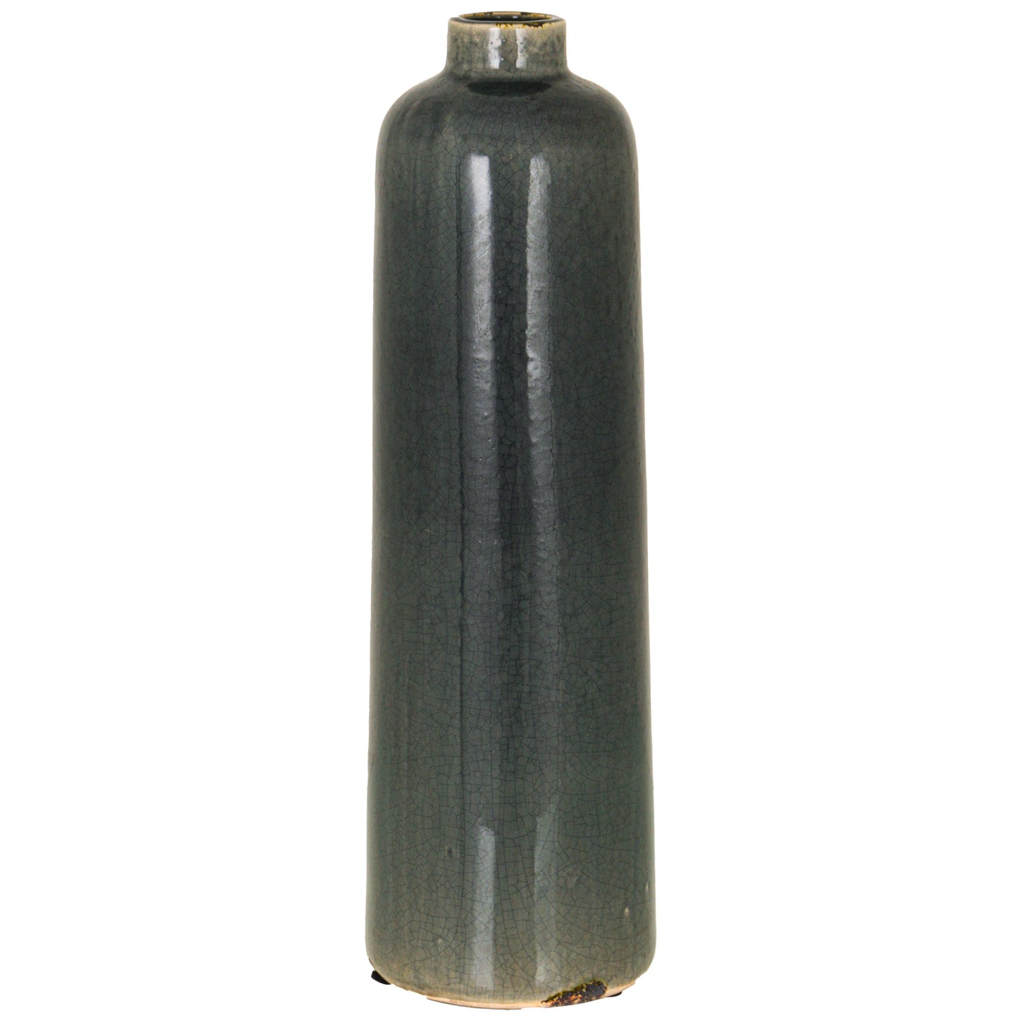 Kajaani Grey Glazed Raine Vase - Skandi London