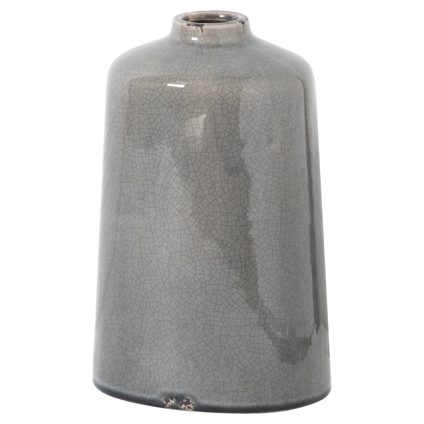 Kajaani Grey Glazed Liv Vase - Skandi London