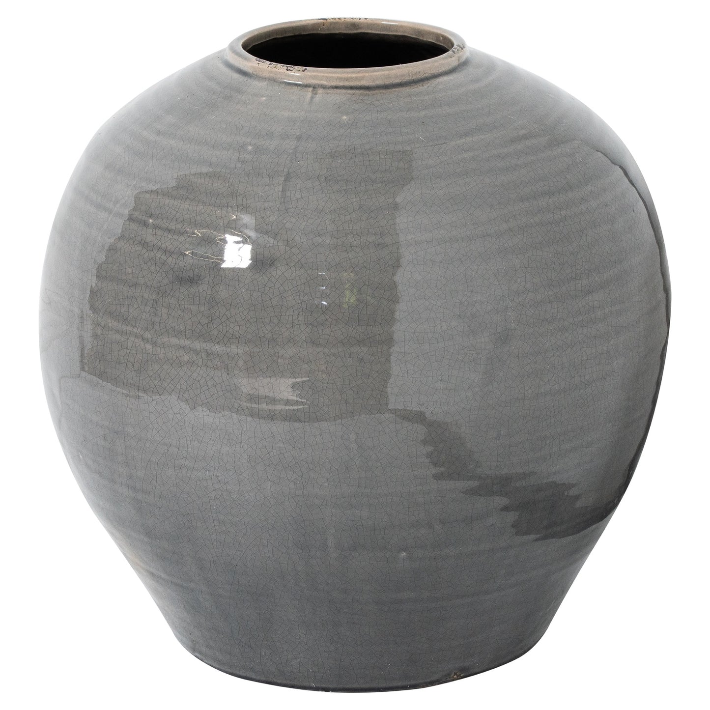 Kajaani Grey Glazed Regola Vase - Skandi London
