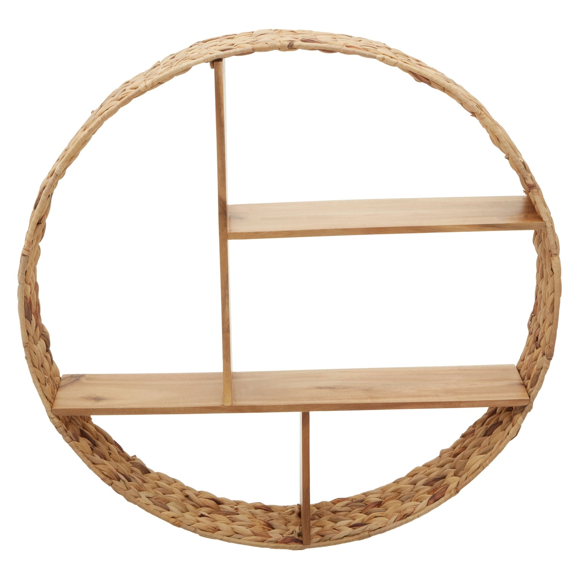 Anneli Water Hyacinth Wall Shelf - Skandi London