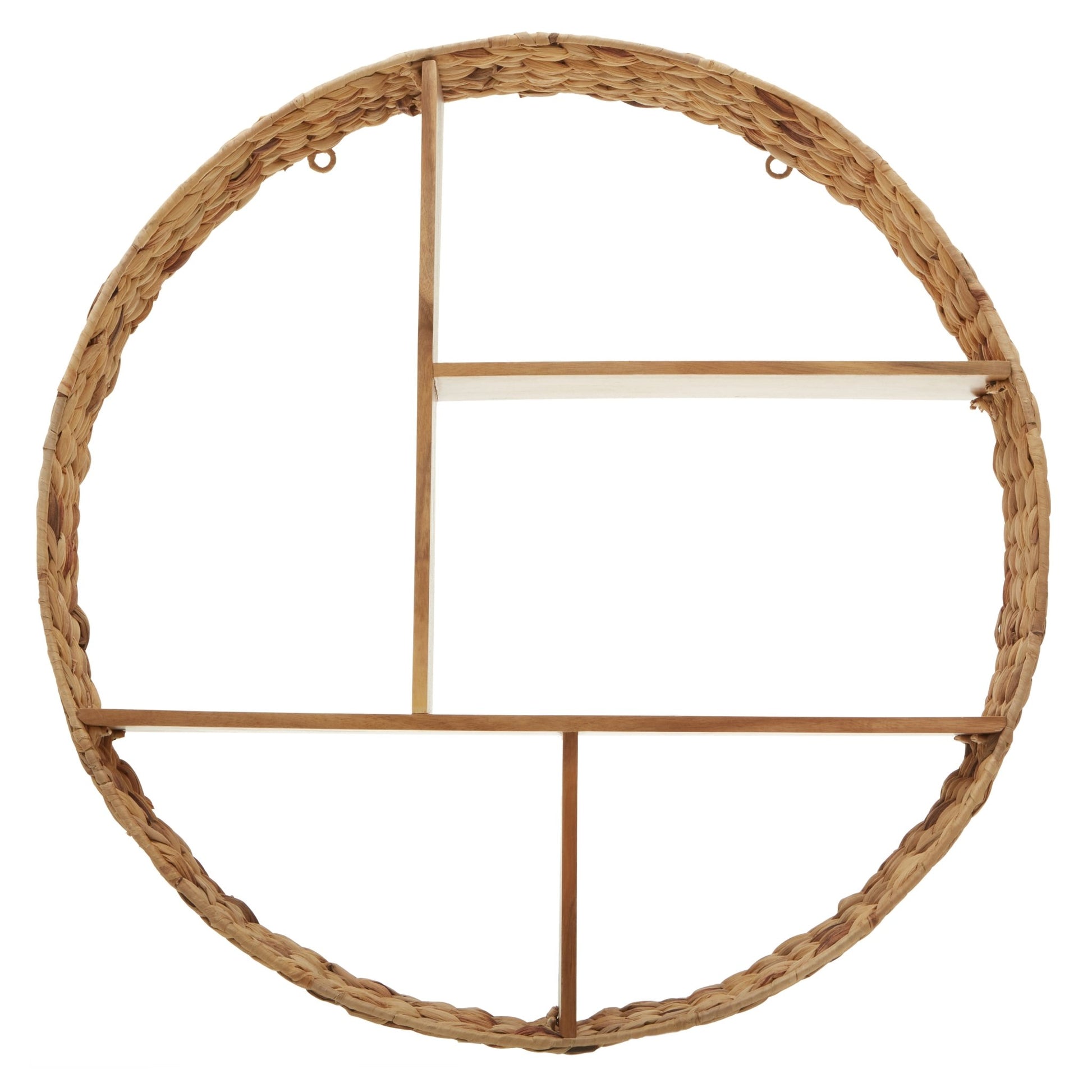 Anneli Water Hyacinth Wall Shelf - Skandi London