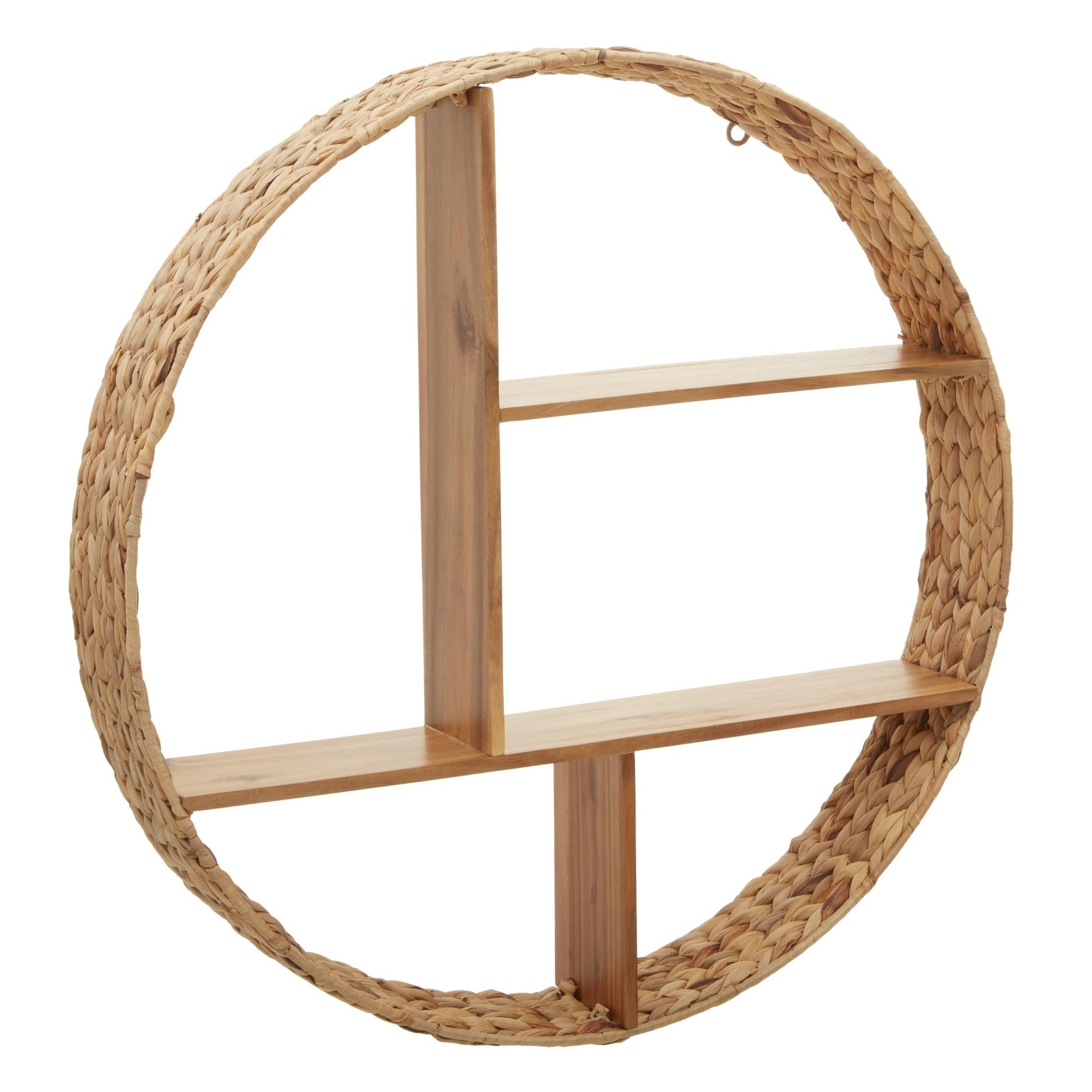 Anneli Water Hyacinth Wall Shelf - Skandi London