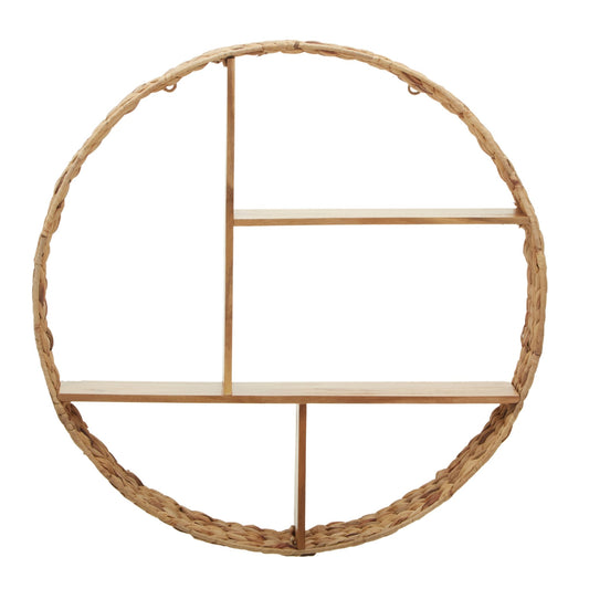 Anneli Water Hyacinth Wall Shelf - Skandi London