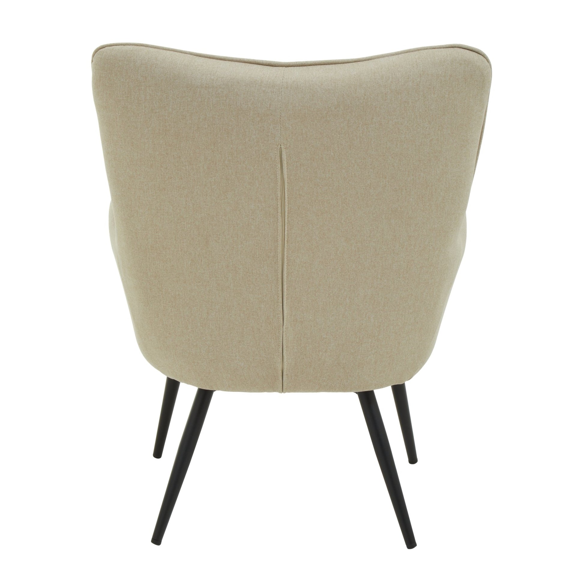 Pelle Natural Fabric Armchair - Skandi London