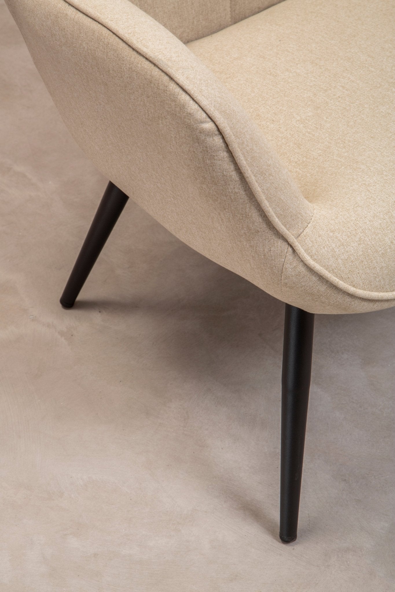 Pelle Natural Fabric Armchair - Skandi London