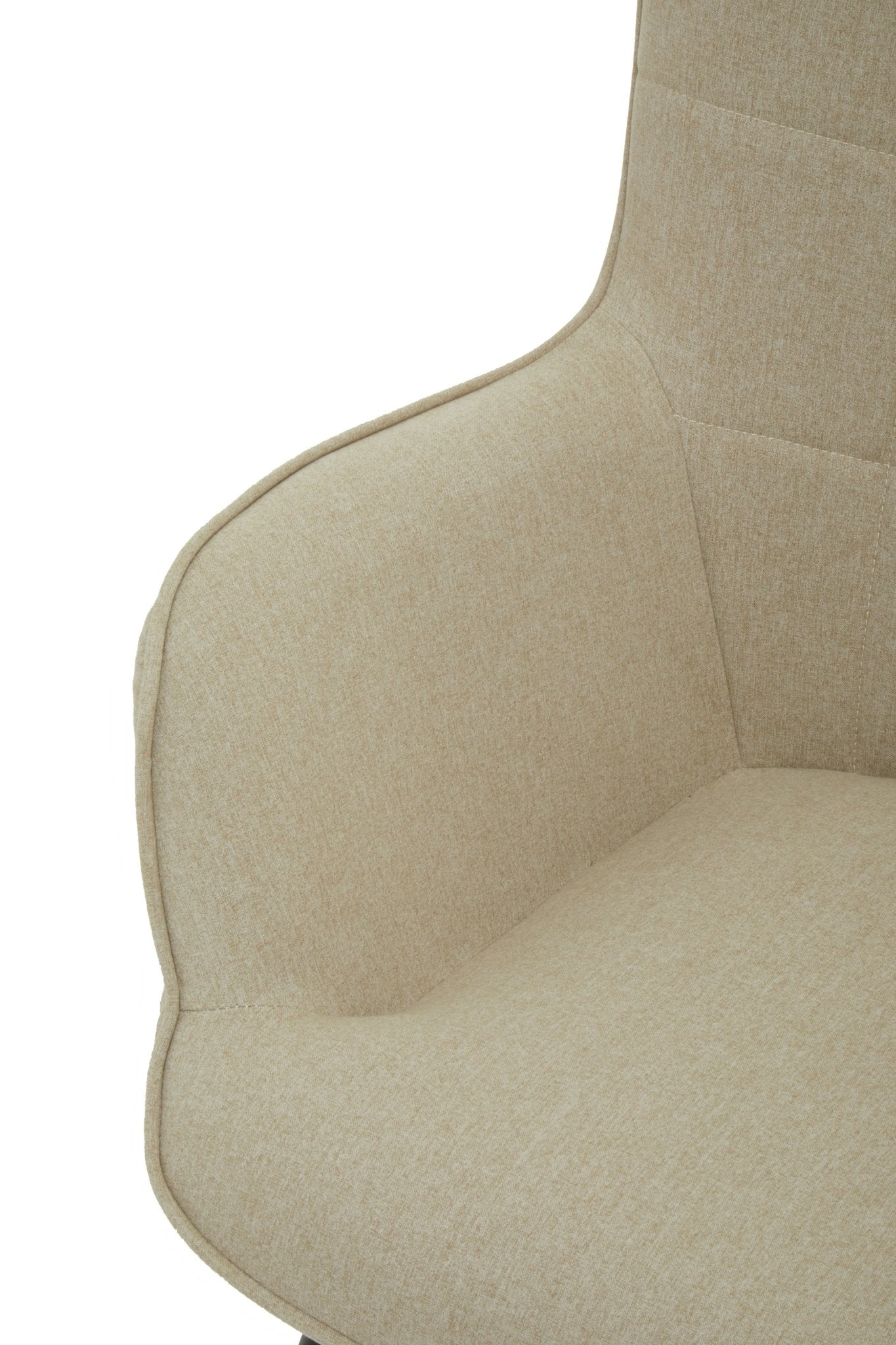 Pelle Natural Fabric Armchair - Skandi London