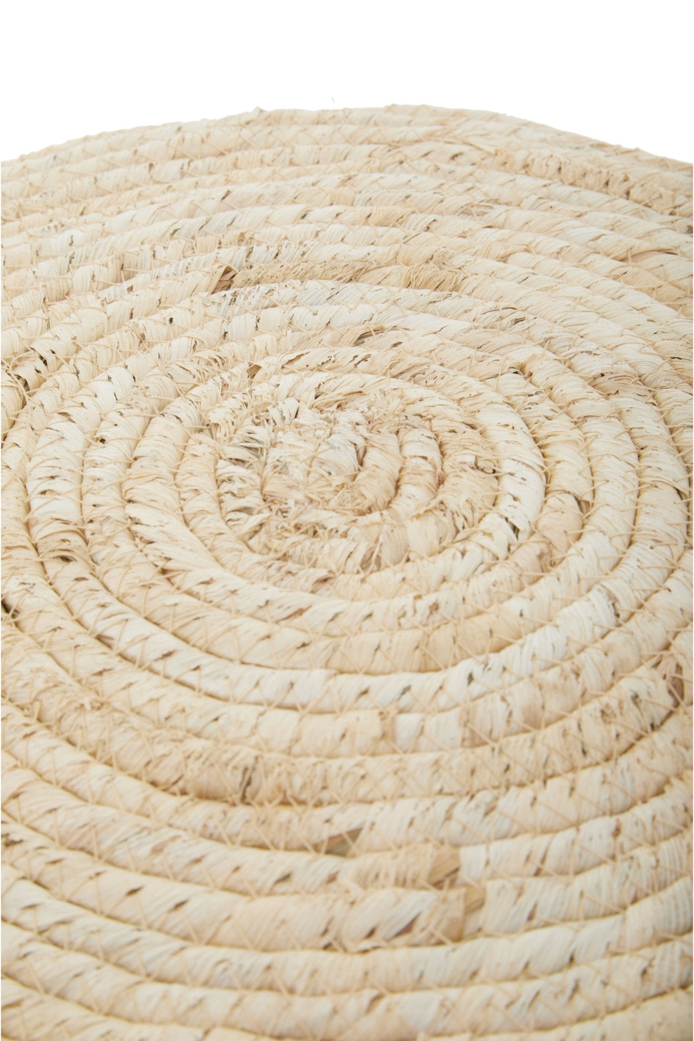 Ingmar Natural Corn Rope Stool - Skandi London