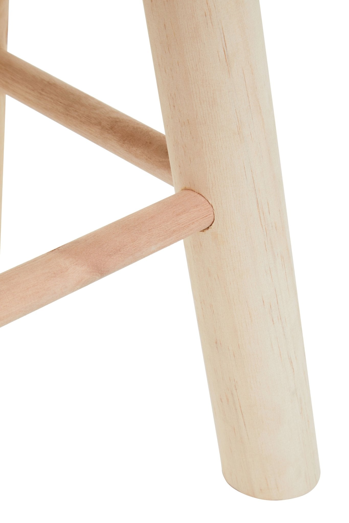 Ingmar Natural and White Stool - Skandi London