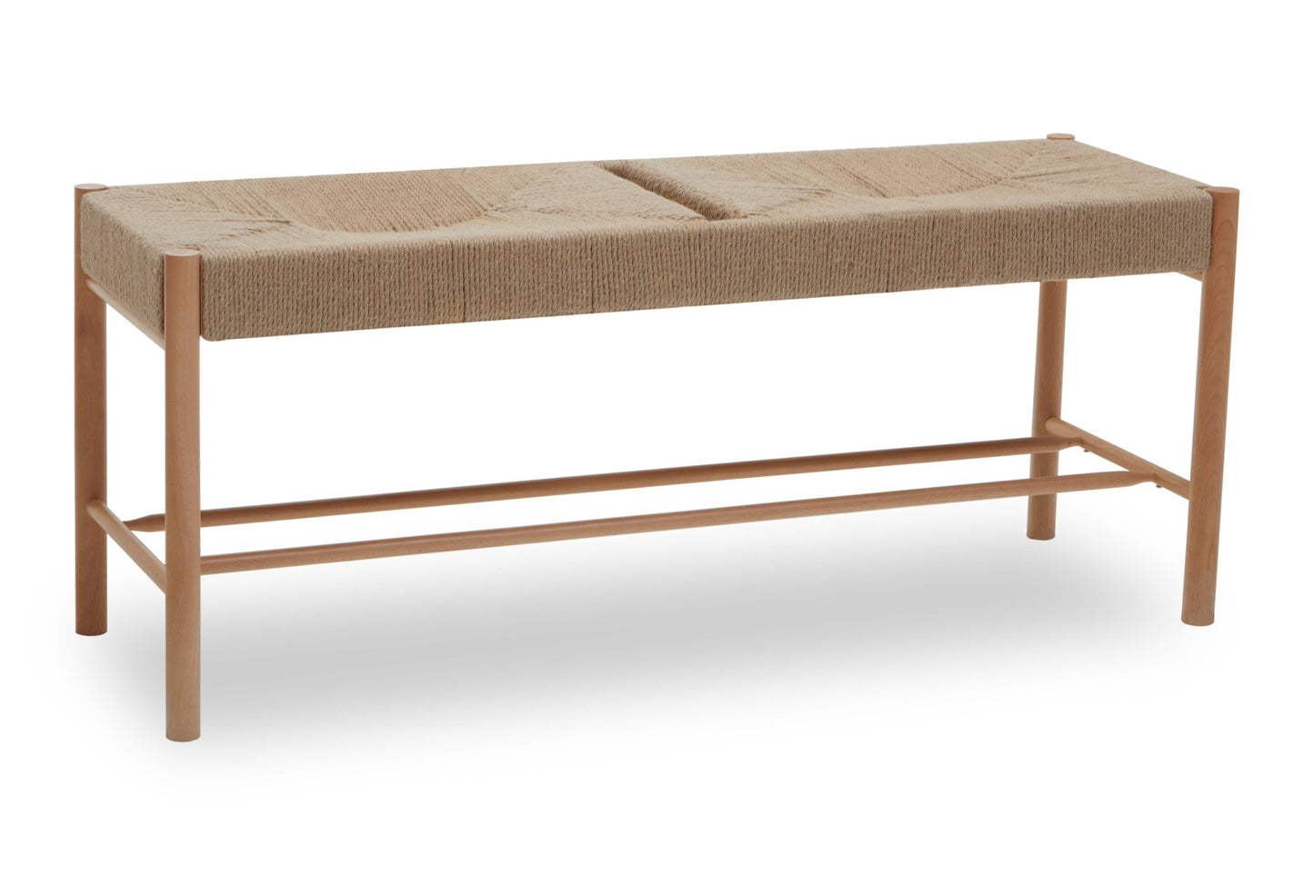 Axl Natural Wood Bench - Skandi London