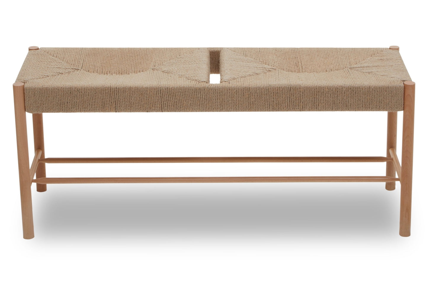 Axl Natural Wood Bench - Skandi London