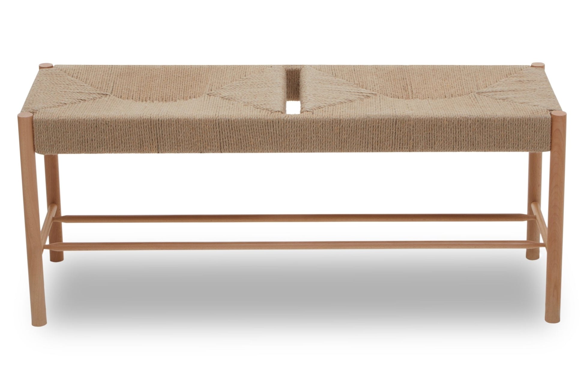 Axl Natural Wood Bench - Skandi London