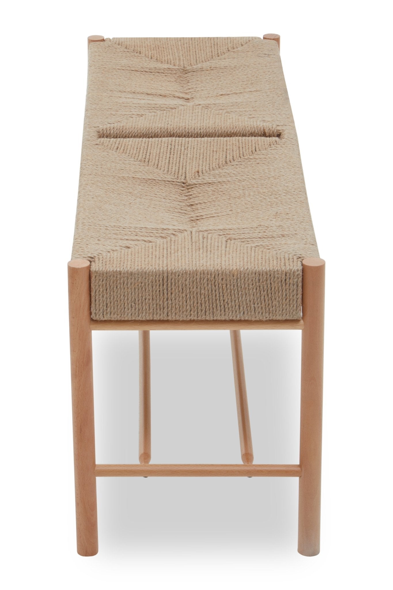 Axl Natural Wood Bench - Skandi London