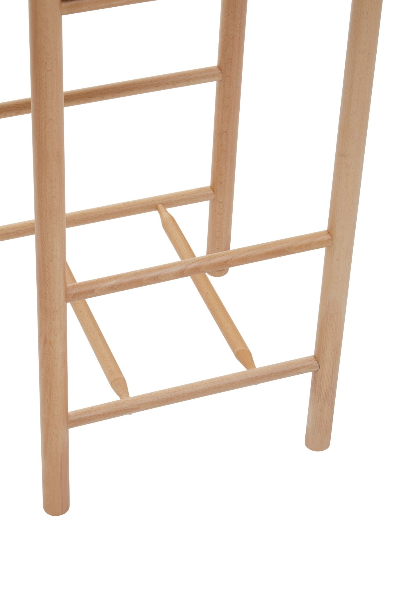 Axl Natural Wood Bar Stool - Skandi London