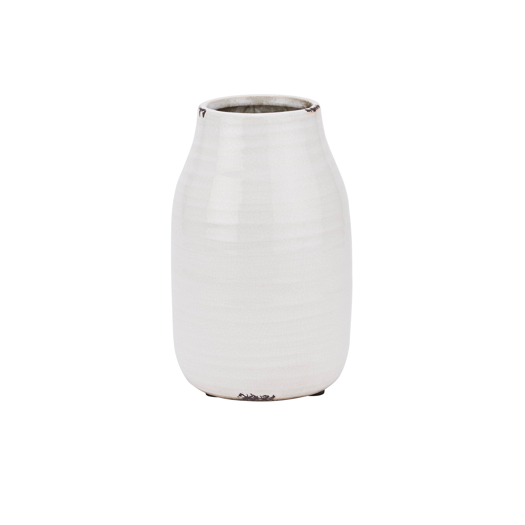 Kajaani White Stefanie Vase - Skandi London