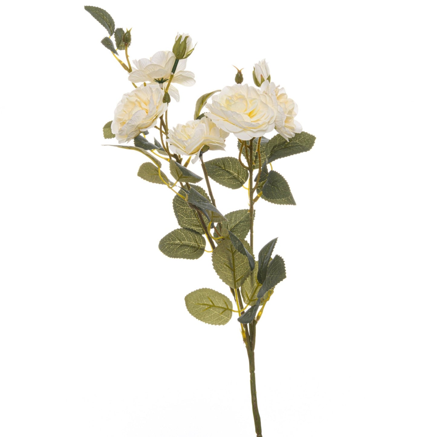 Skandi London Soft White Cottage Rose Stem - Skandi London