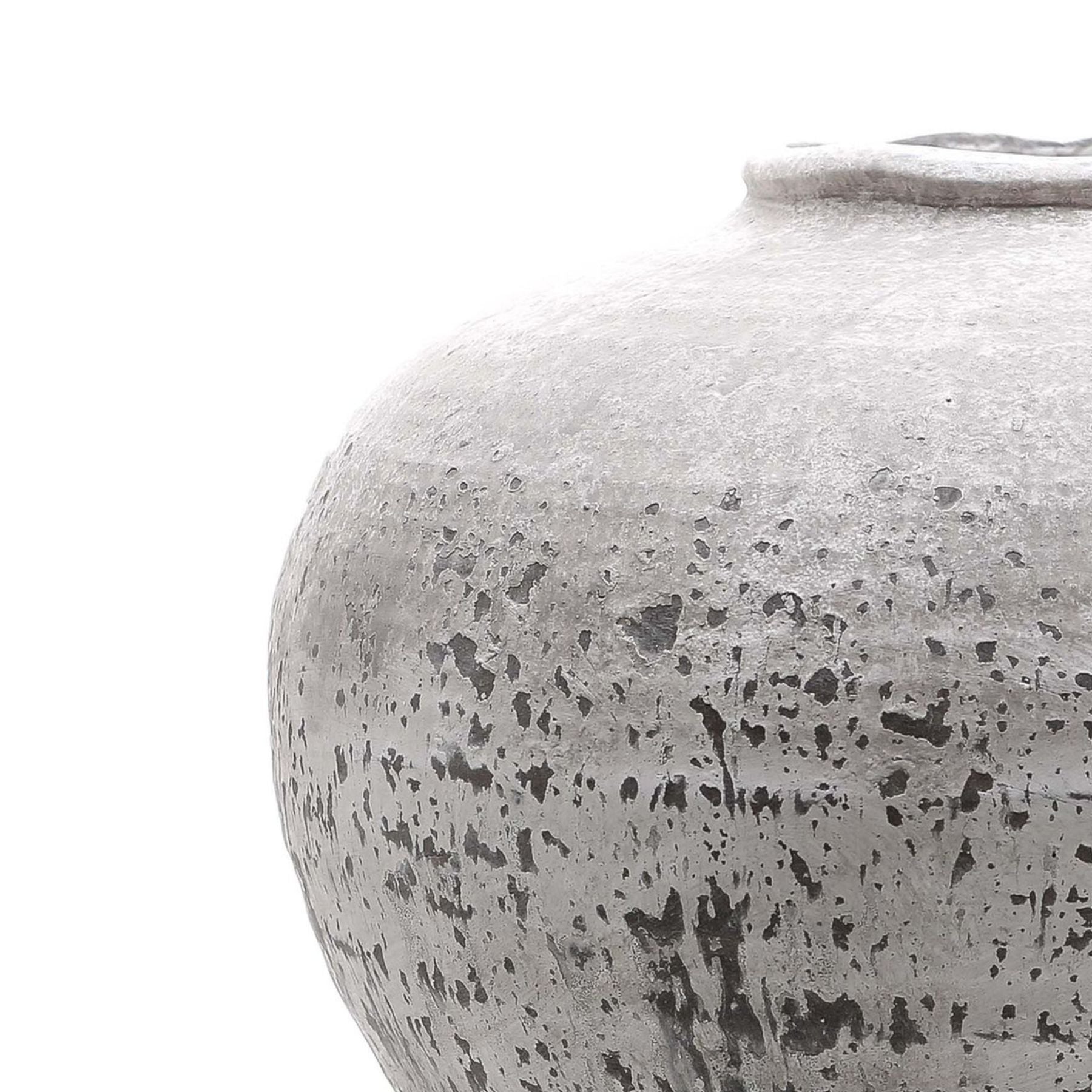 Kvinesdal Large Stone Ceramic Vase - Skandi London