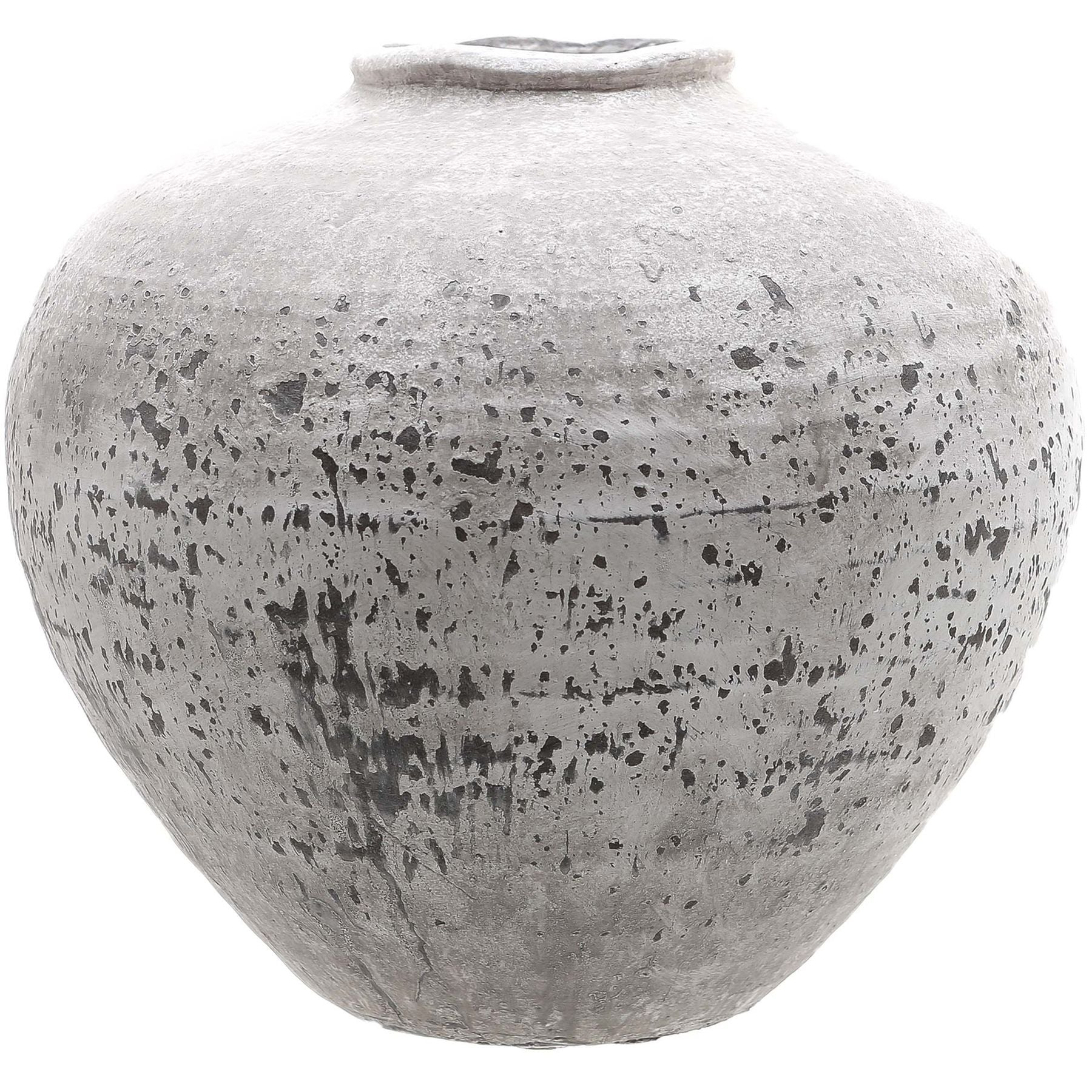 Kvinesdal Large Stone Ceramic Vase - Skandi London