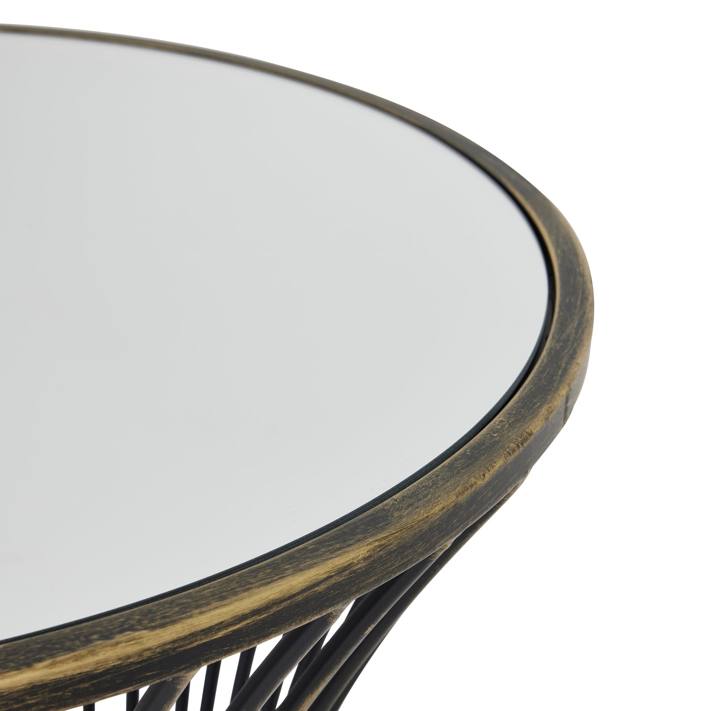 Hverager Mirrored Side Table - Skandi London