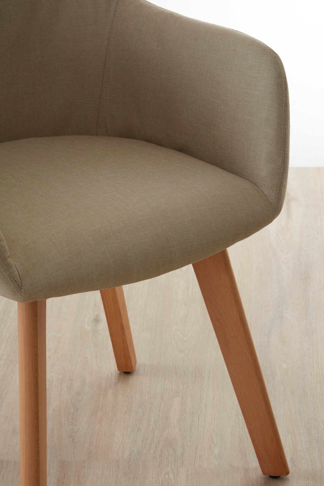 Pelle Stone Fabric Chair - Skandi London