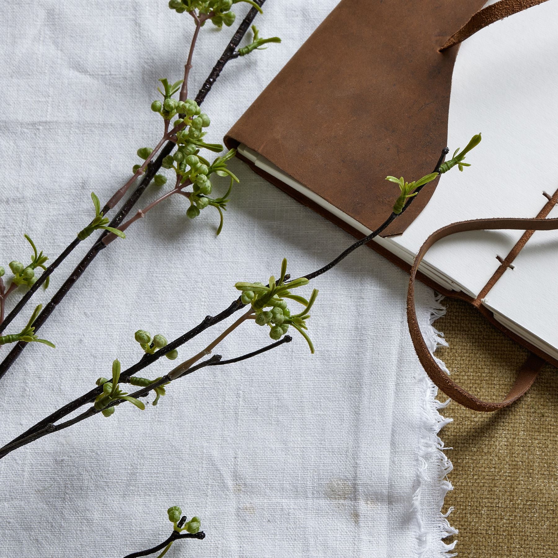 Skandi London Green Berry Willow Stem - Skandi London