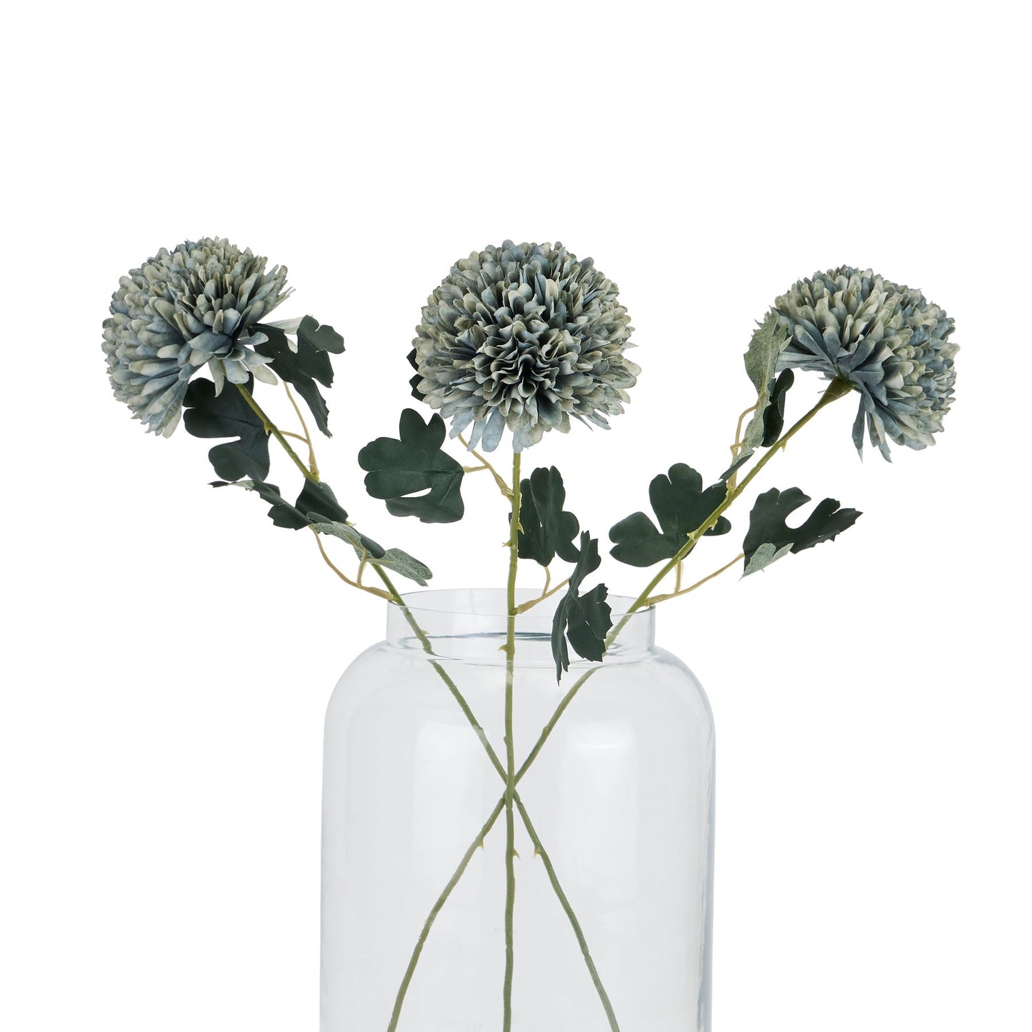 Skandi London Pale Green Blue Chrysanthemum - Skandi London
