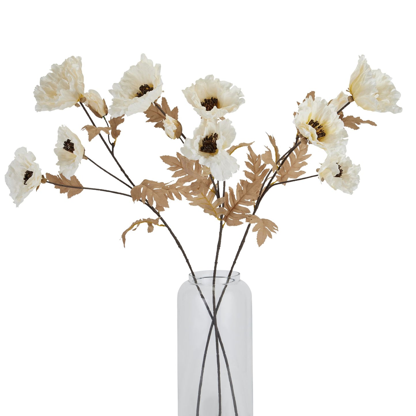 Skandi London Large White Poppy Stem - Skandi London