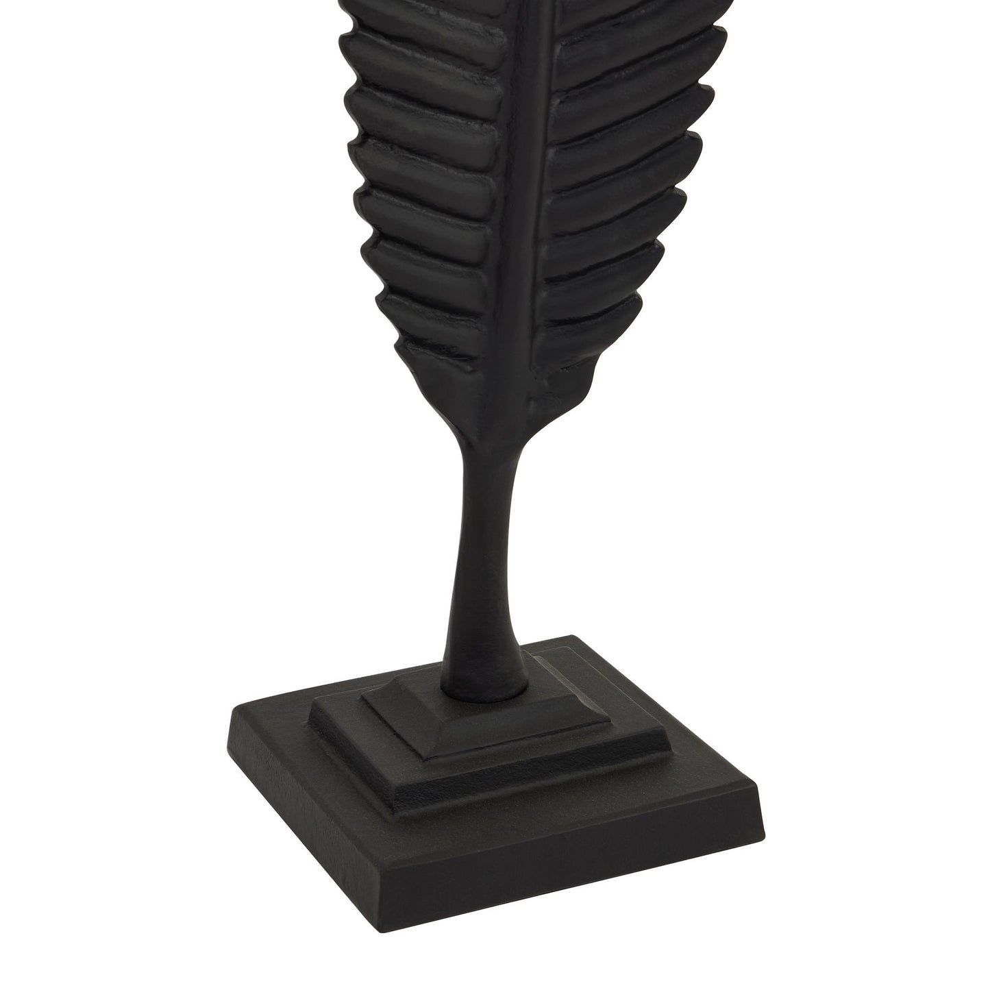 Skandi London Black Cast Leaf Ornament - Skandi London