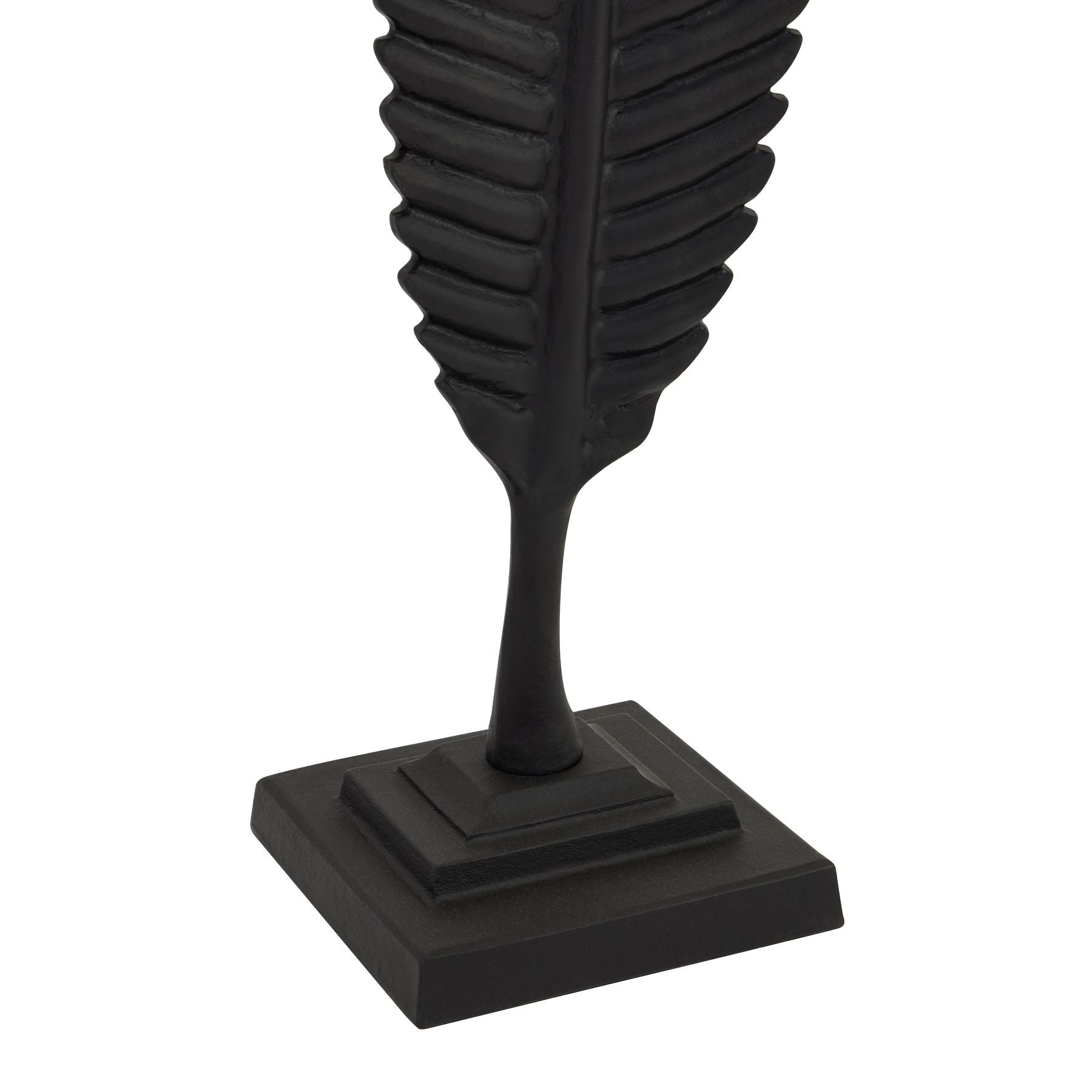 Skandi London Black Cast Leaf Ornament - Skandi London