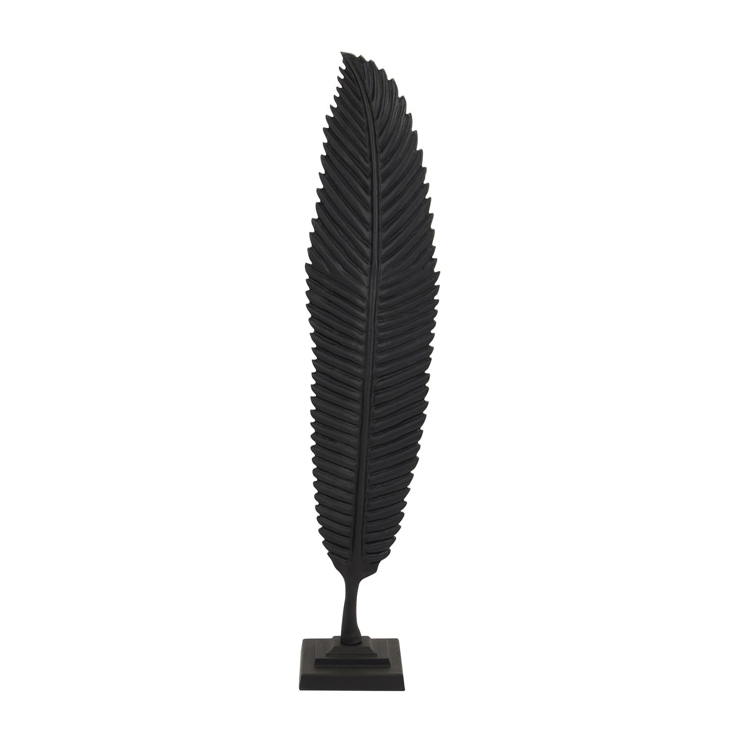 Skandi London Black Cast Leaf Ornament - Skandi London