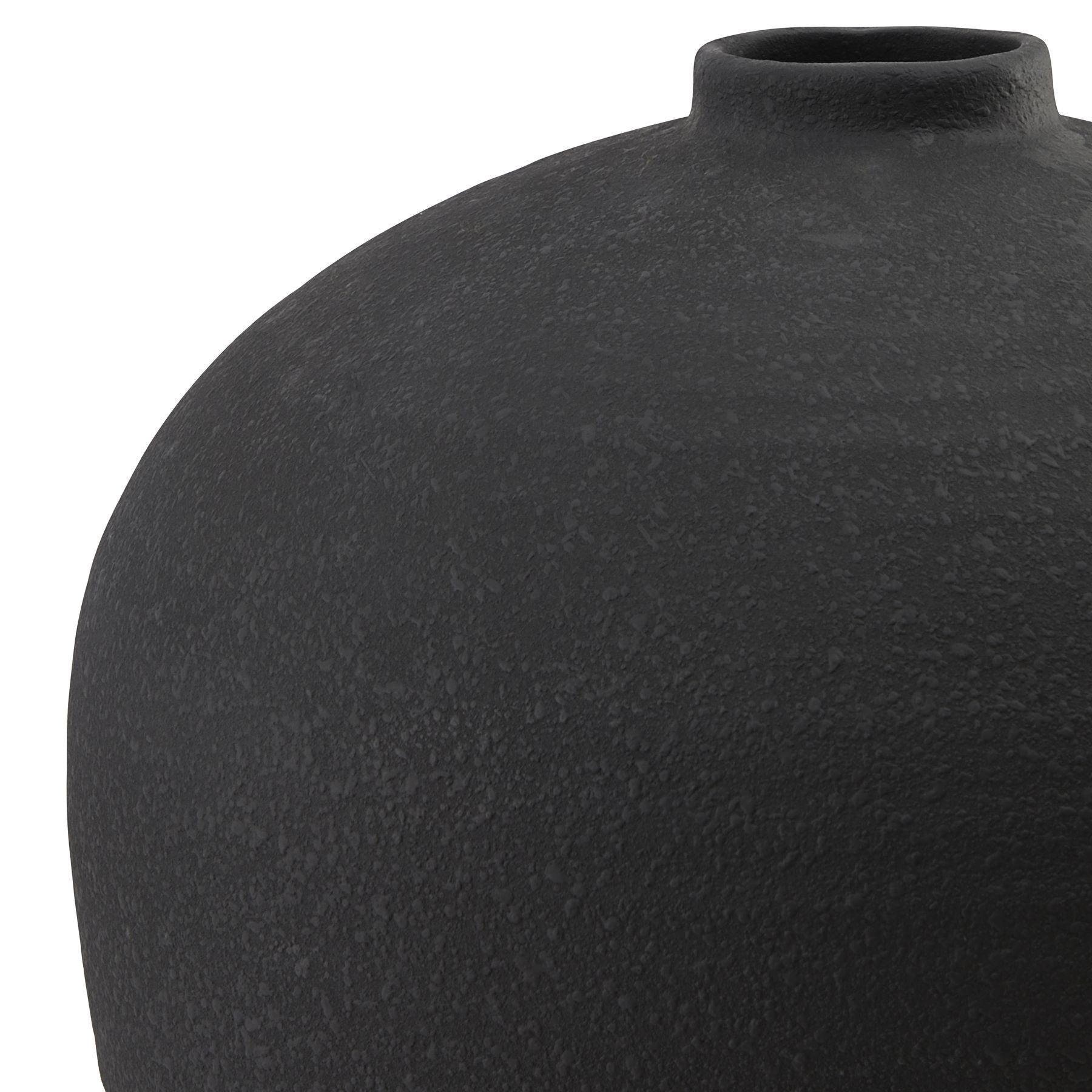 Skandi London Matt Black Tall Astral Vase - Skandi London