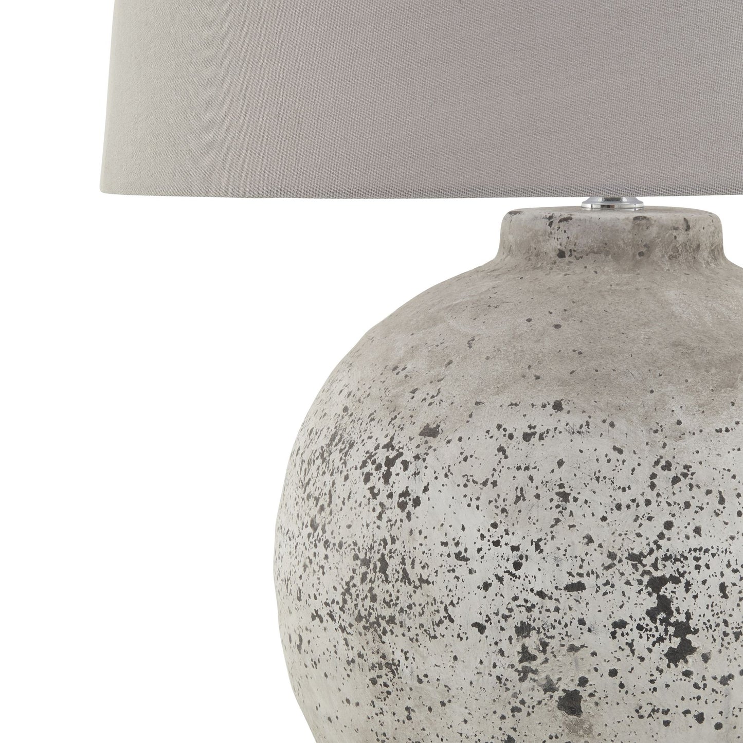 Lyngdal Large Stone Ceramic Lamp - Skandi London