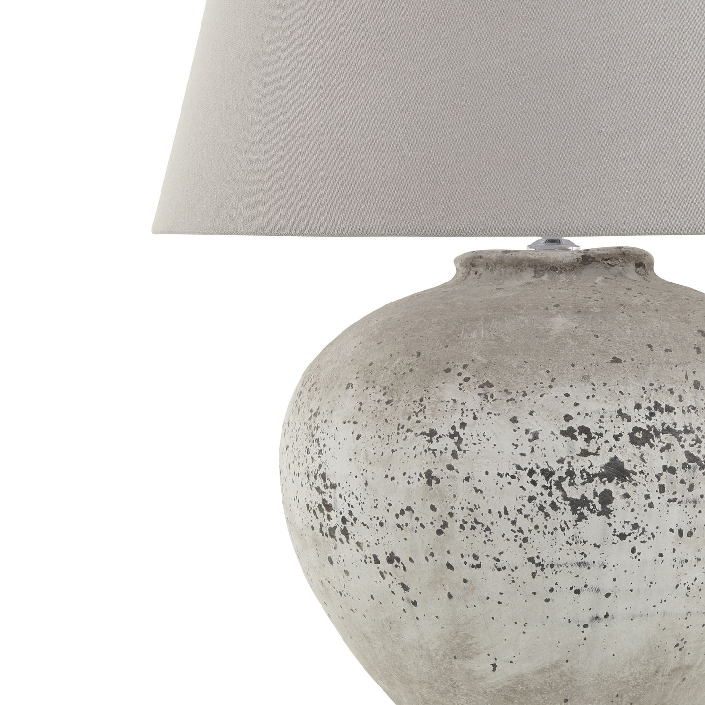 Kvinesdal Large Stone Ceramic Lamp - Skandi London