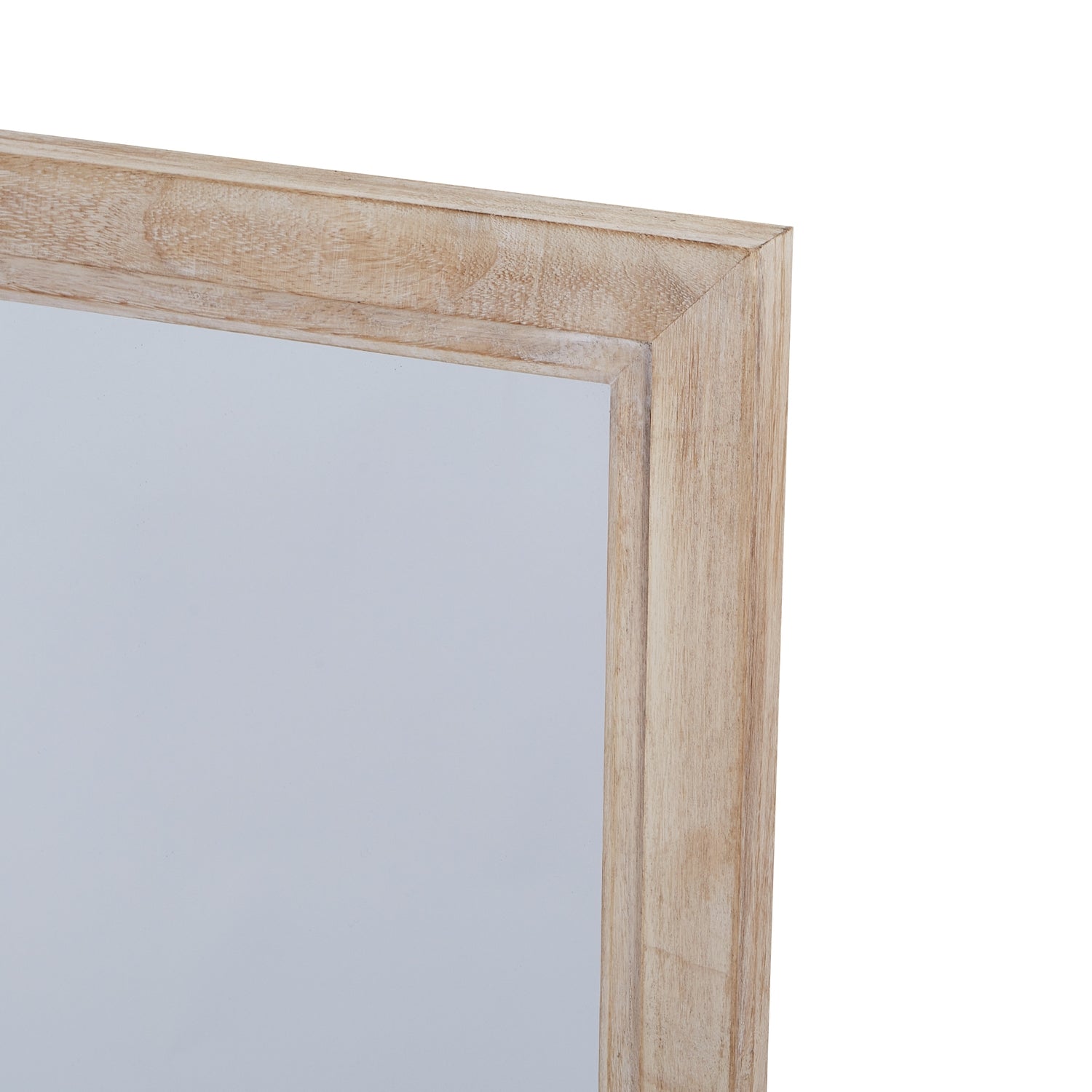 Skandi London Washed Wood Window Mirror - Skandi London