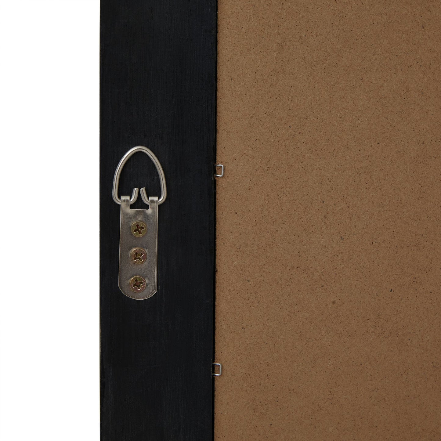 Skandi London Black Wood XL Window Mirror - Skandi London