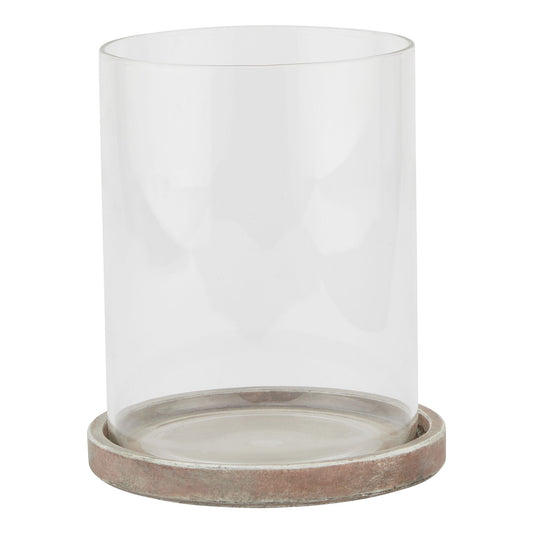 Lofoten Brown Large Hurricane Lantern - Skandi London