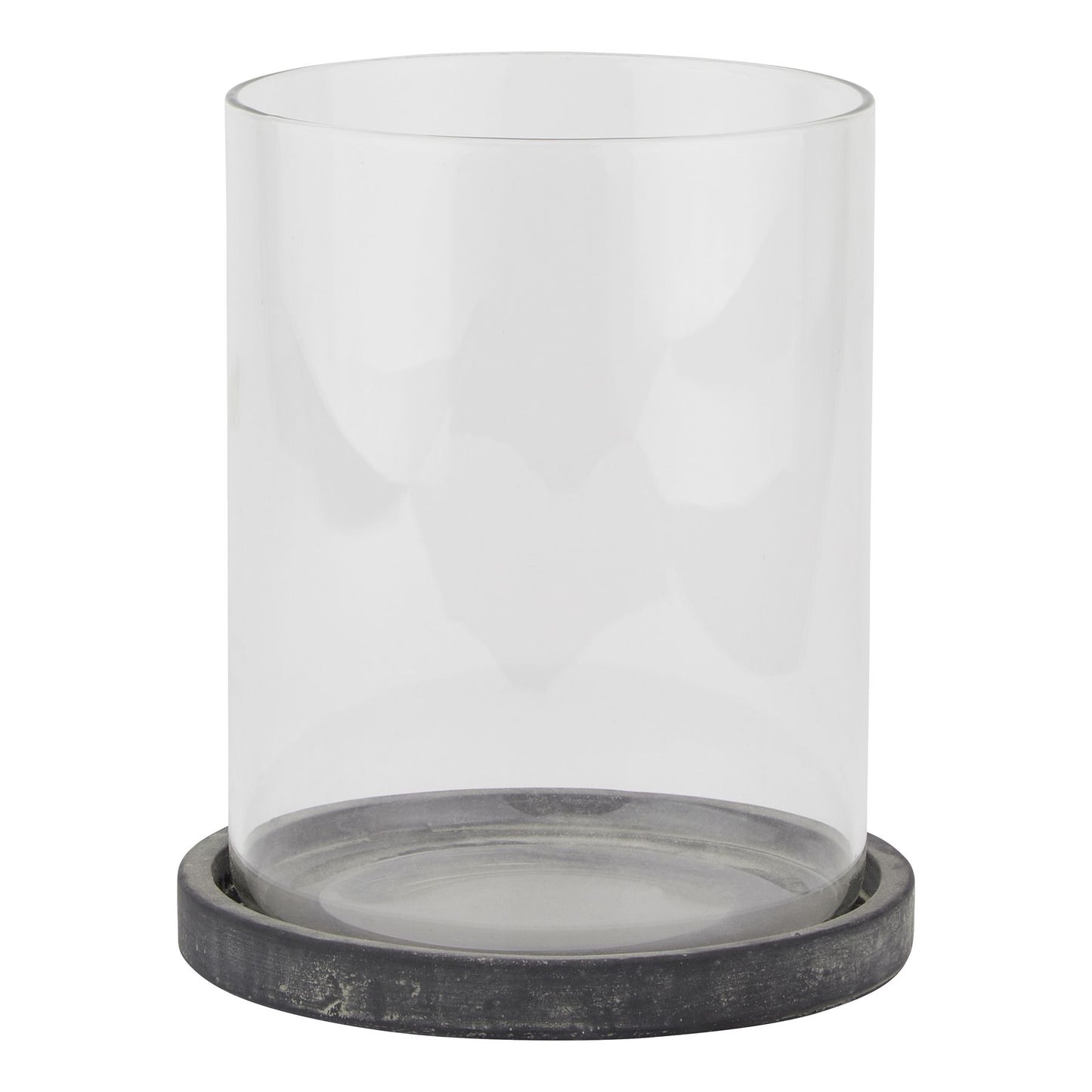 Malmo Grey Large Hurricane Lantern - Skandi London